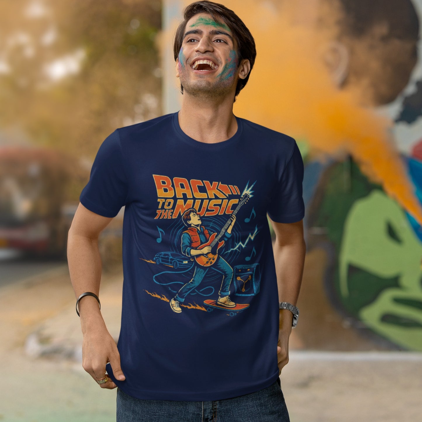 Back To The Music | Retro 80s Tshirt