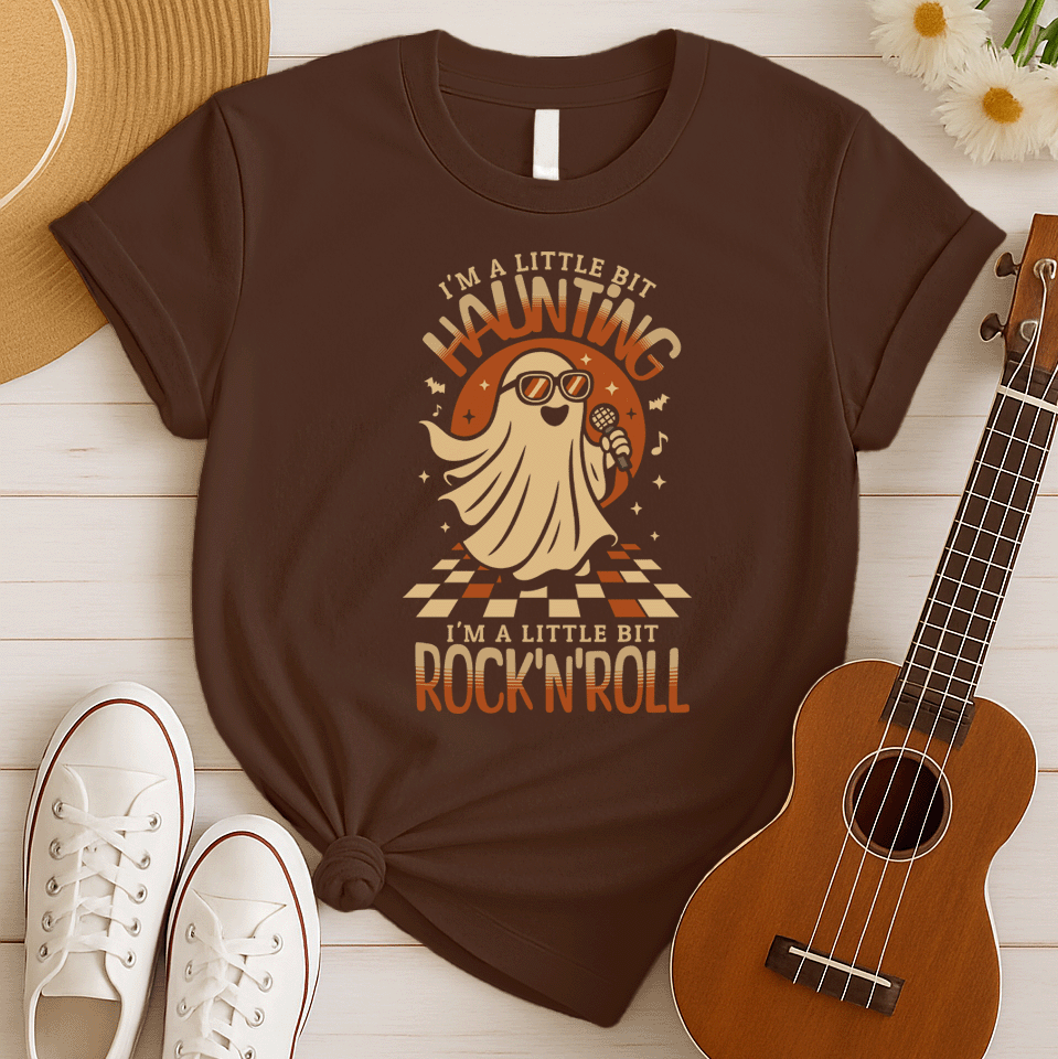 Rock 'n' Roll Ghost | Halloween Party Tshirt