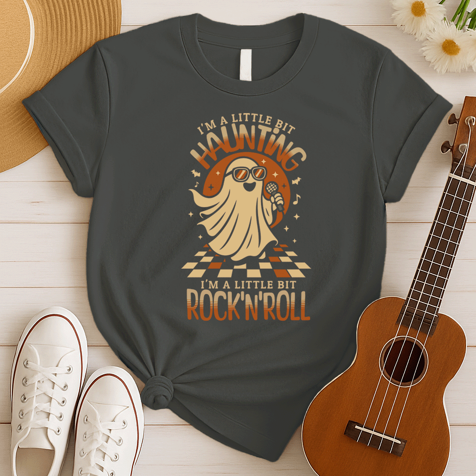 Rock 'n' Roll Ghost | Halloween Party Tshirt