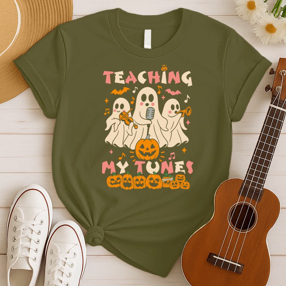 Teaching My Tunes | Music Teacher Tshirt