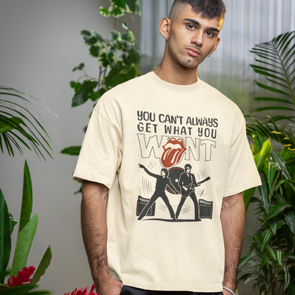 Iconic Song Lyrics | Rolling Stones Fan Tshirt