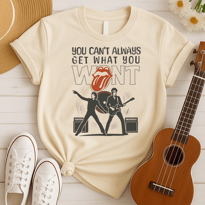 Iconic Song Lyrics | Rolling Stones Fan Tshirt