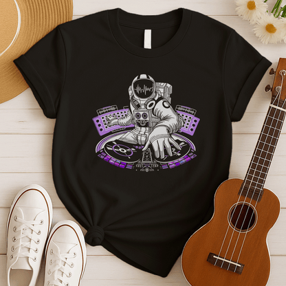 Space DJ Music Tshirt