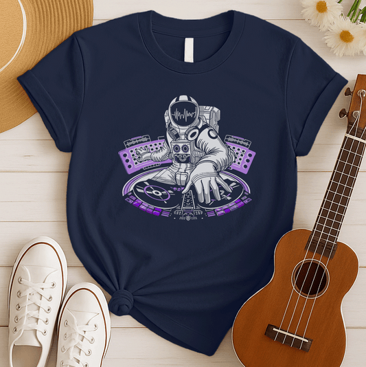Space DJ Music Tshirt