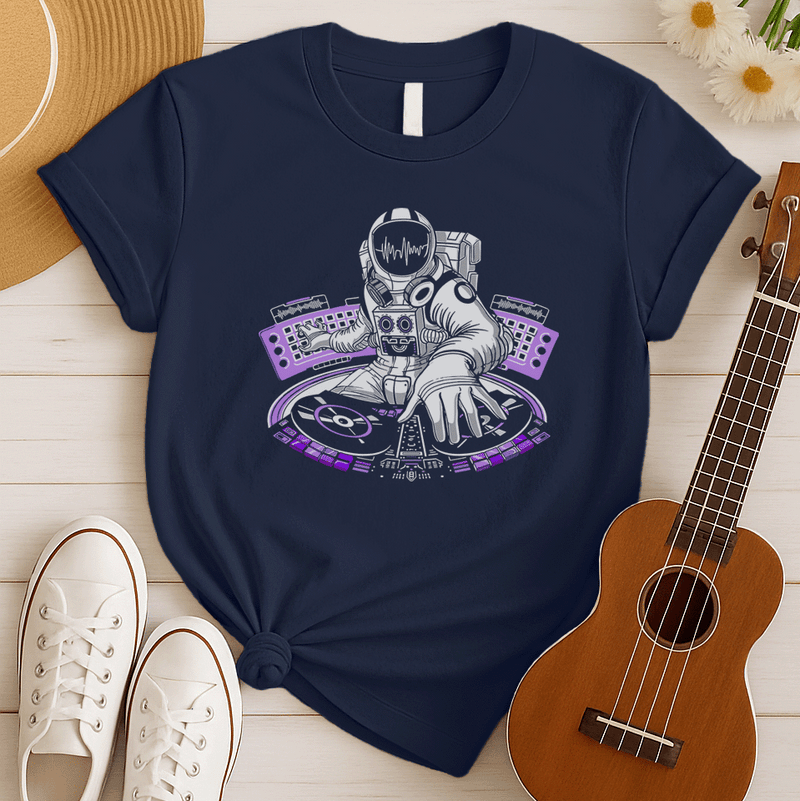 Space DJ Music Tshirt