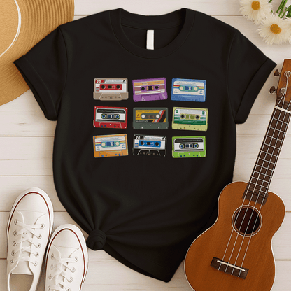 Cassettes Retro Nostalgic Tshirt