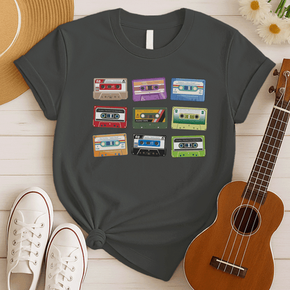Cassettes Retro Nostalgic Tshirt