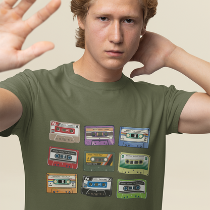 Cassettes Retro Nostalgic Tshirt