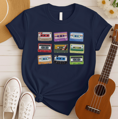 Cassettes Retro Nostalgic Tshirt