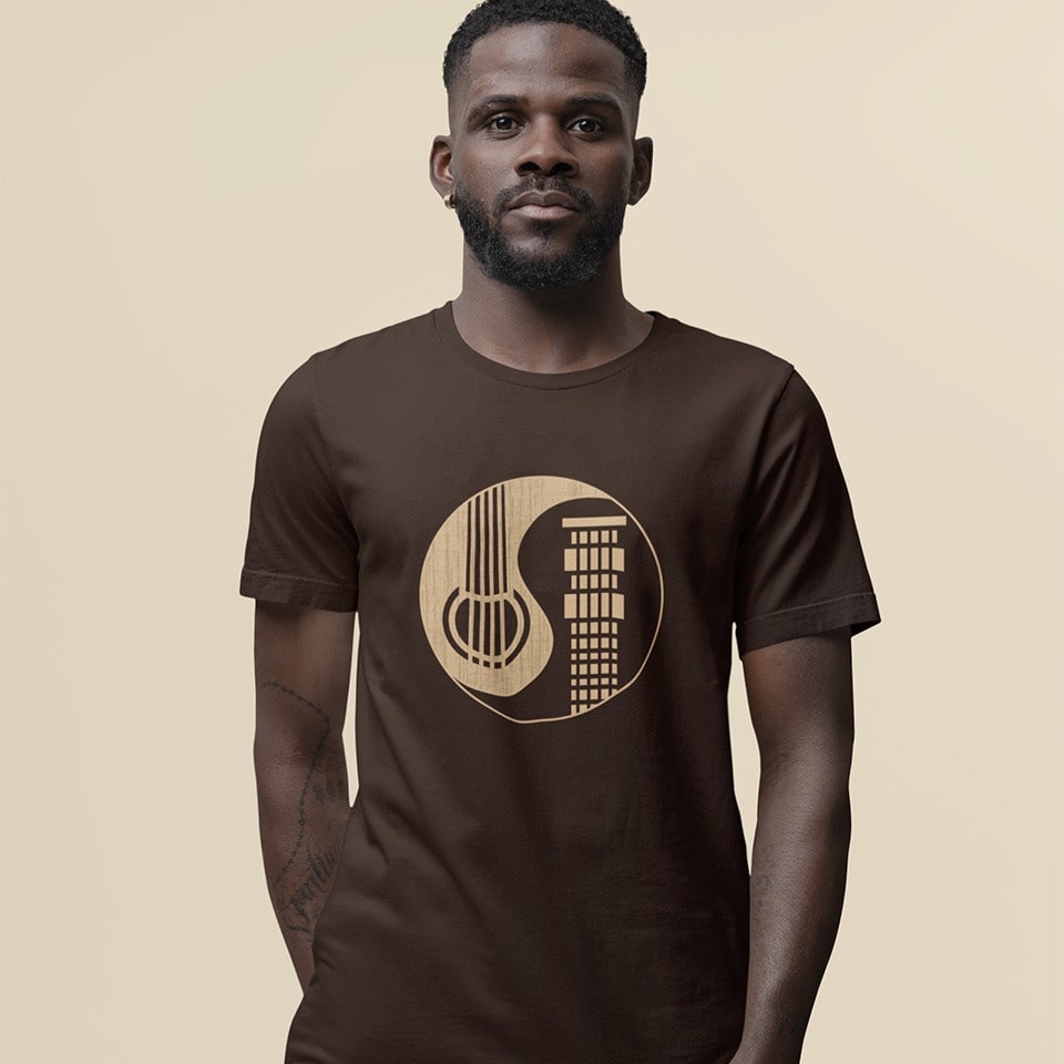 Acoustic Yin Yang Guitar | Concert Tee