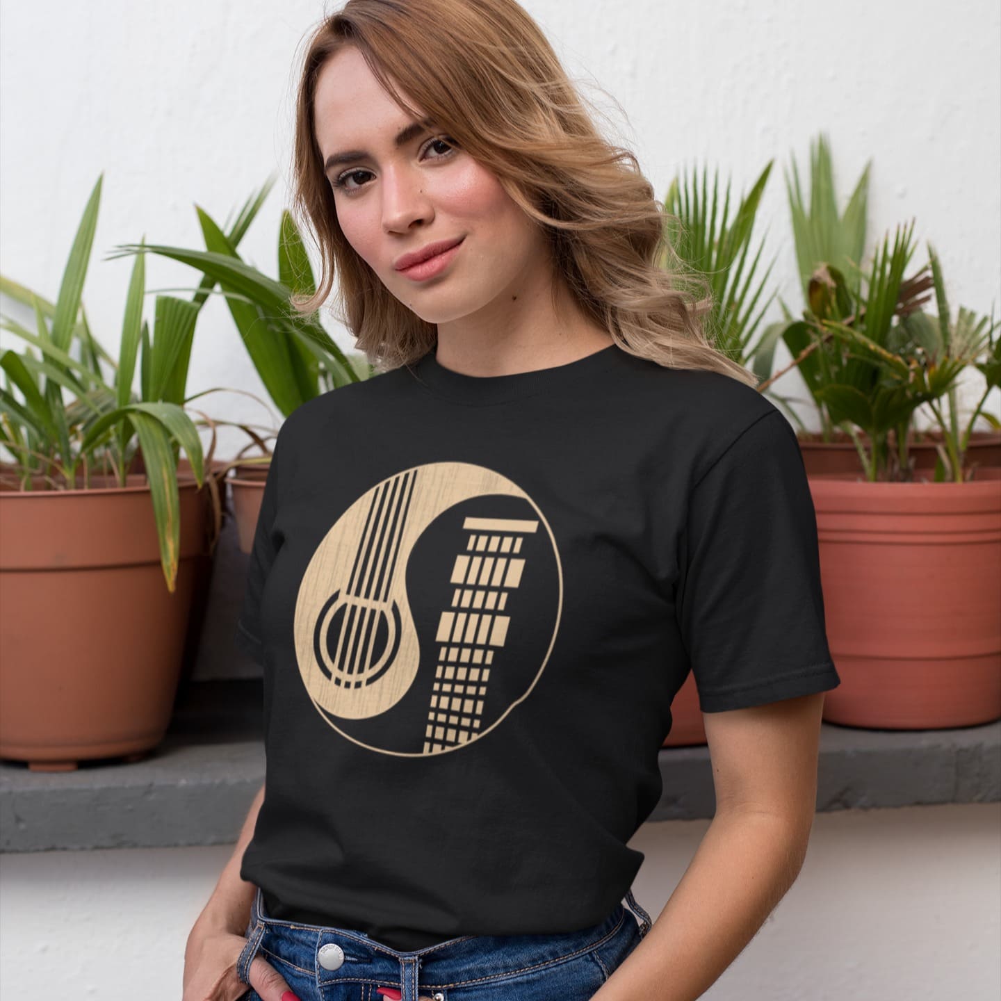 Acoustic Yin Yang Guitar | Concert Tee