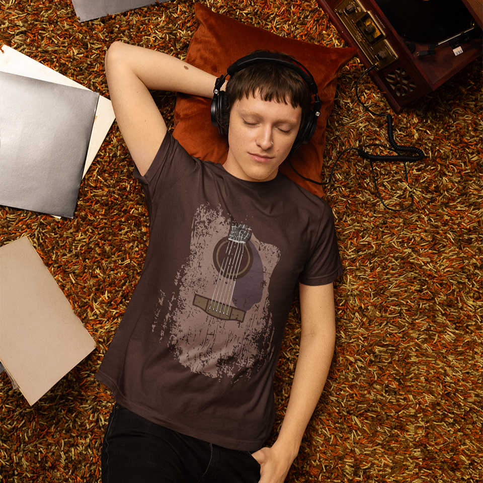 Vintage Guitar Player Tshirt