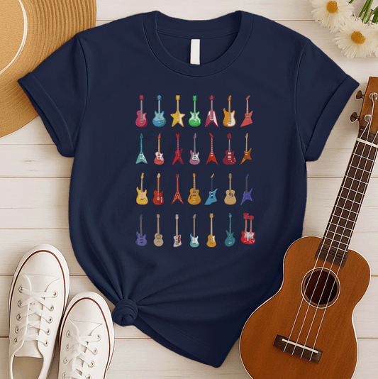Guitar Collection Guitar Player Tshirt