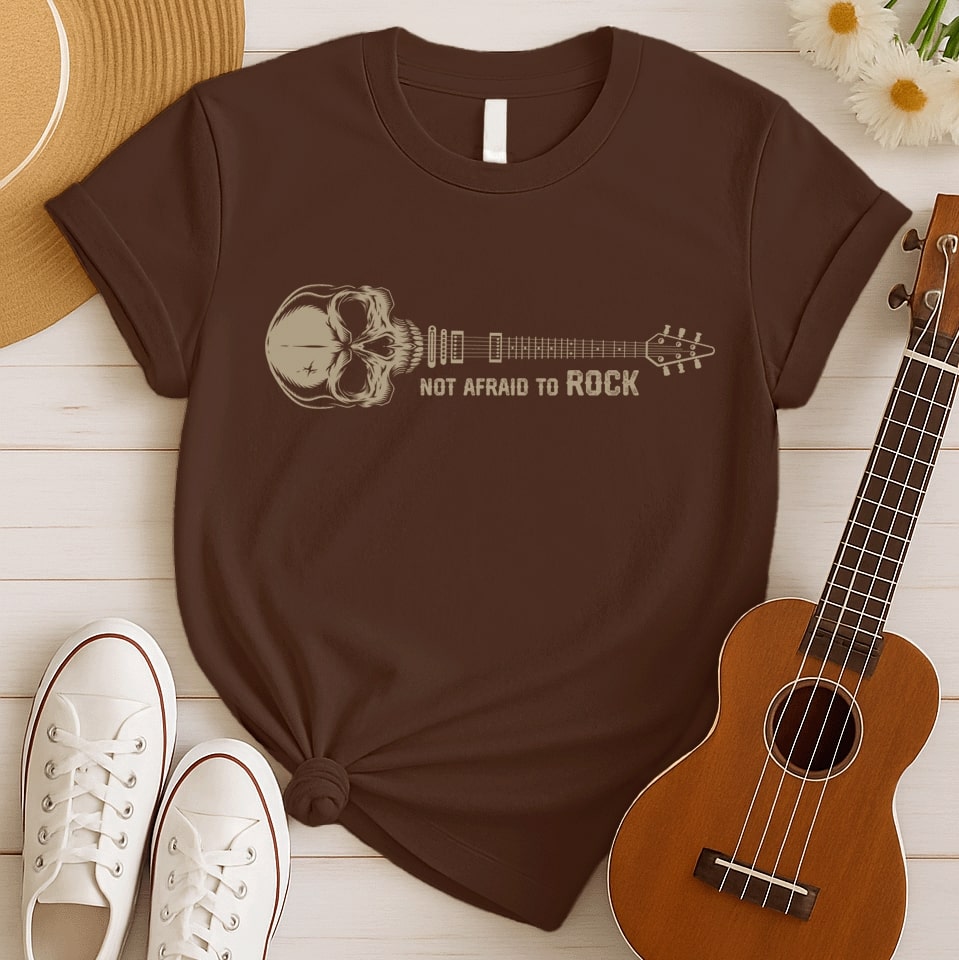 Rock Metal Rebel | Guitar Fan Tshirt