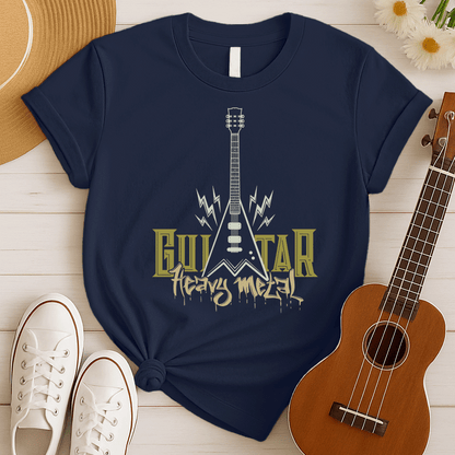 Electric Guitar Heavy Metal Tshirt