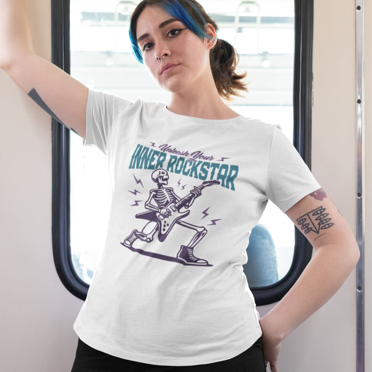 Rocking Guitar Spirit | Guitarist Gift Tshirt