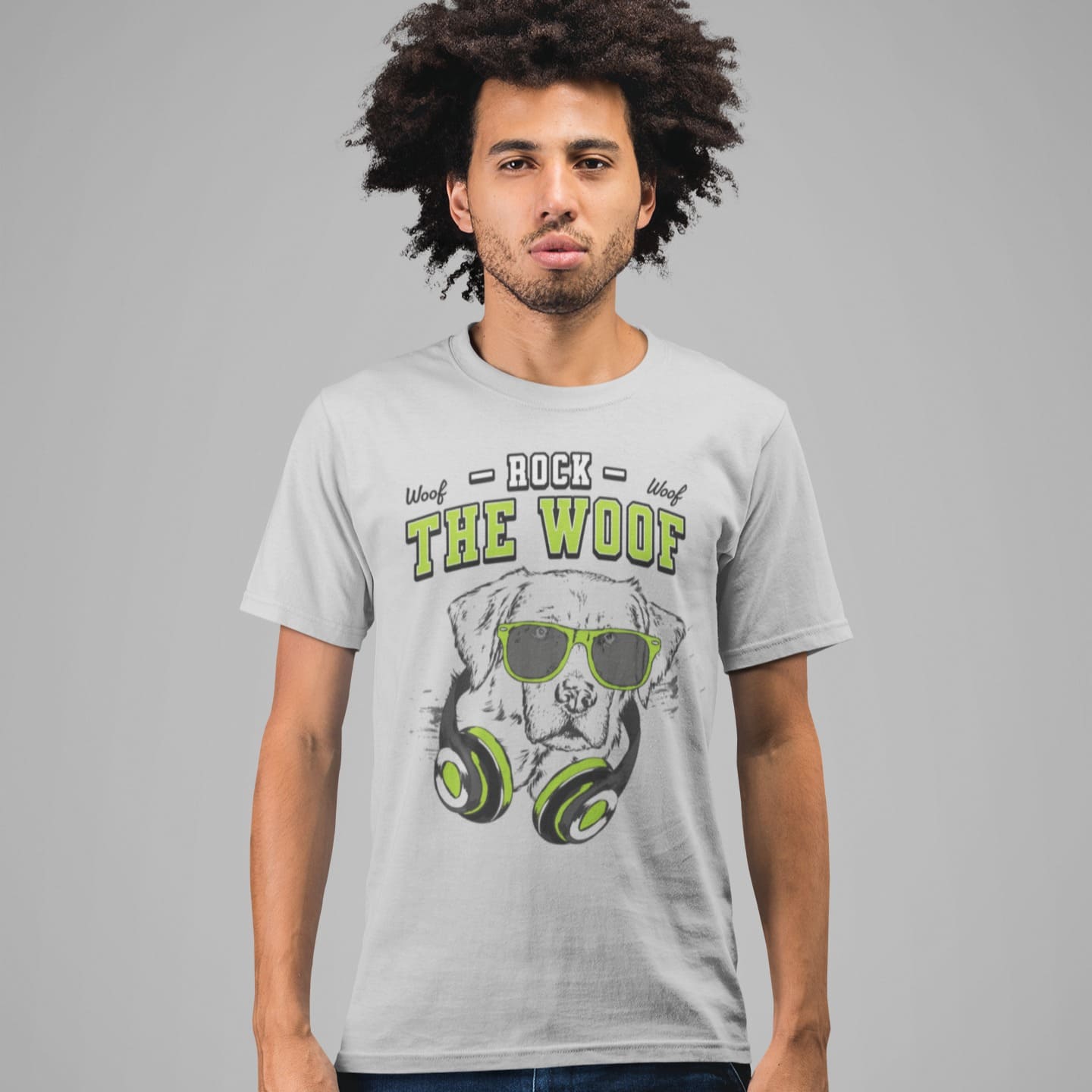 DJ Pup Rockstar | Canine Fan Tshirt
