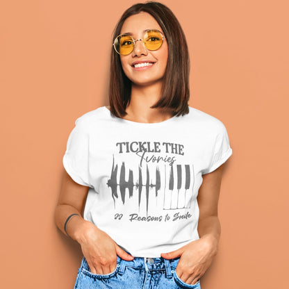 88 Reasons to Smile | Piano Music Tshirt