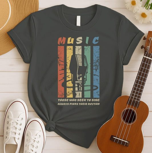 Finding Your Rhythm | Music Passion Tshirt