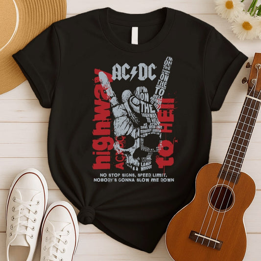 Highway To Hell Song | AC/DC Fan Tshirt
