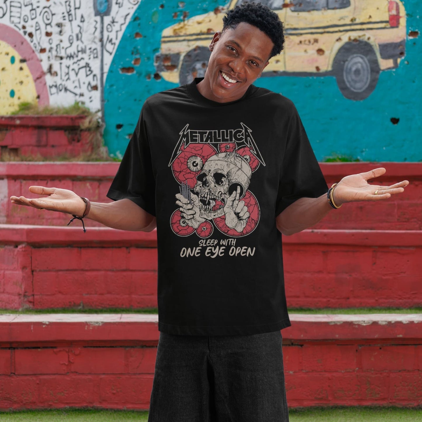 Sleep With One Eye | Metallica Fan Tshirt