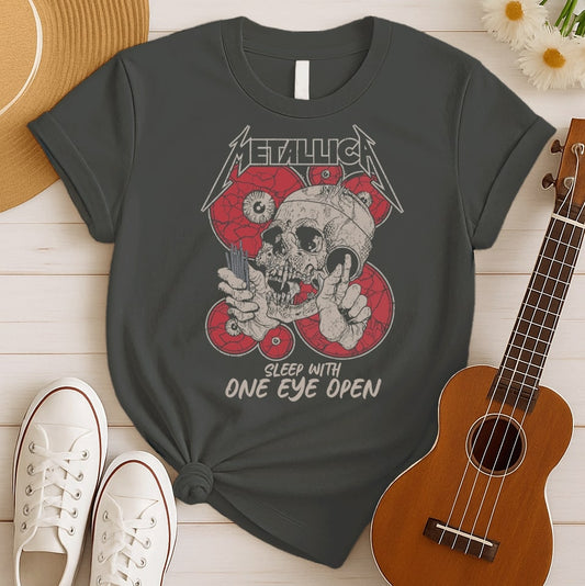 Sleep With One Eye | Metallica Fan Tshirt