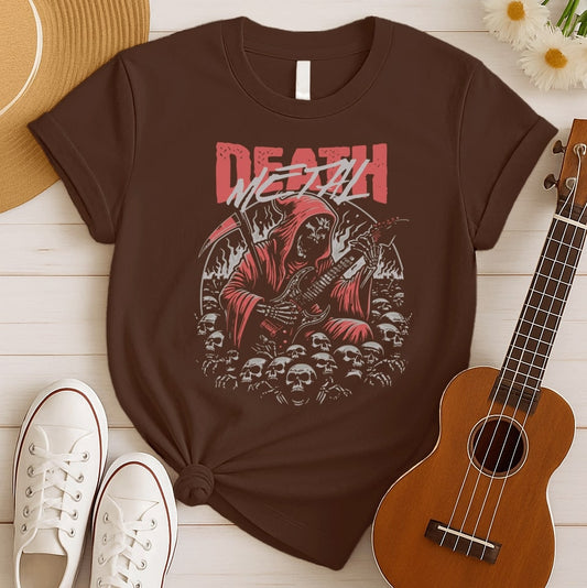 Death Metal Reaper | Guitar Player Tshirt