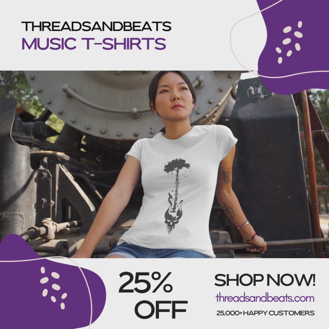 Guitar Lover Nature Music Tshirt